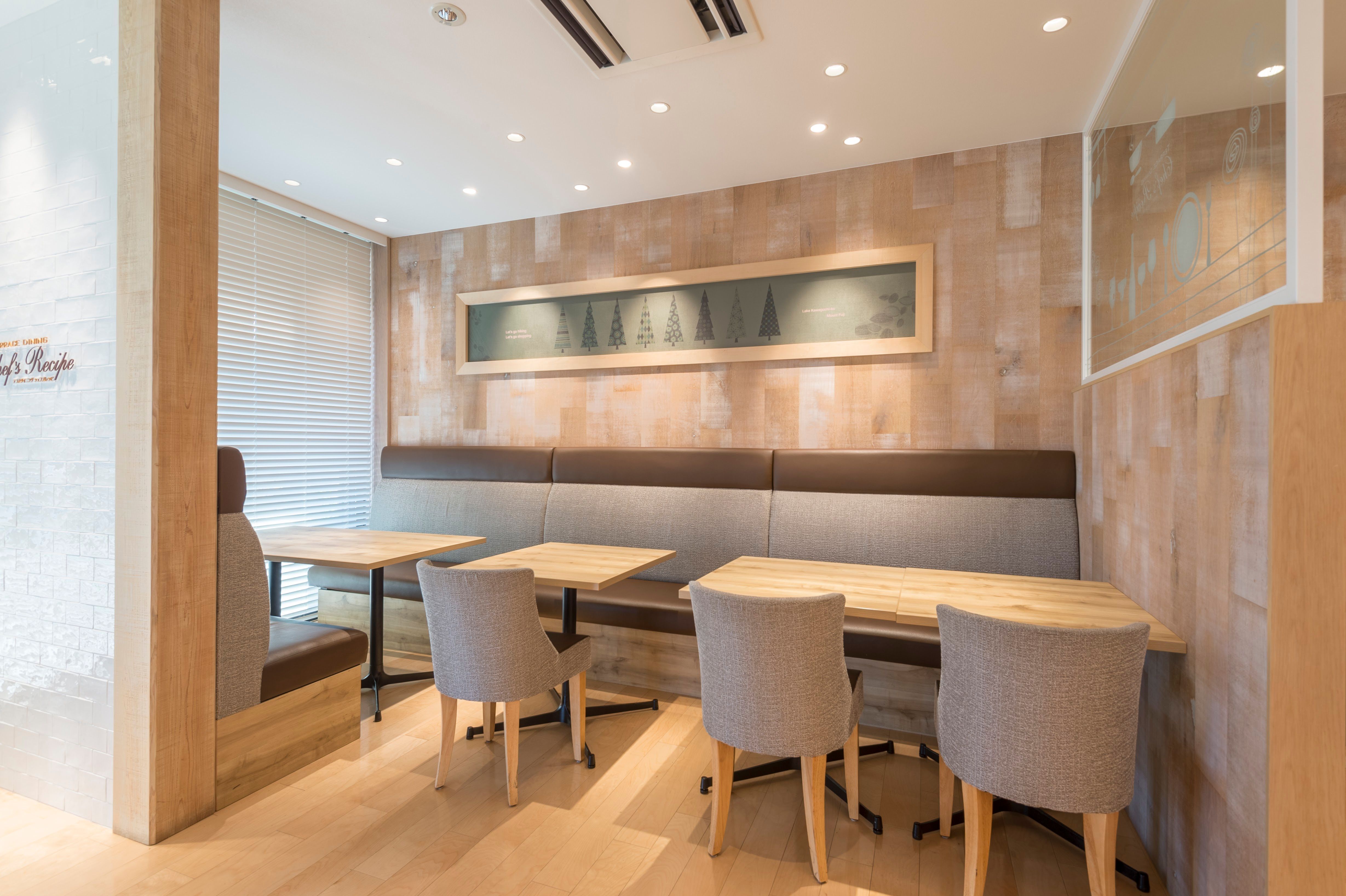Sofa seating perfect for a relaxed getaway with a small group.