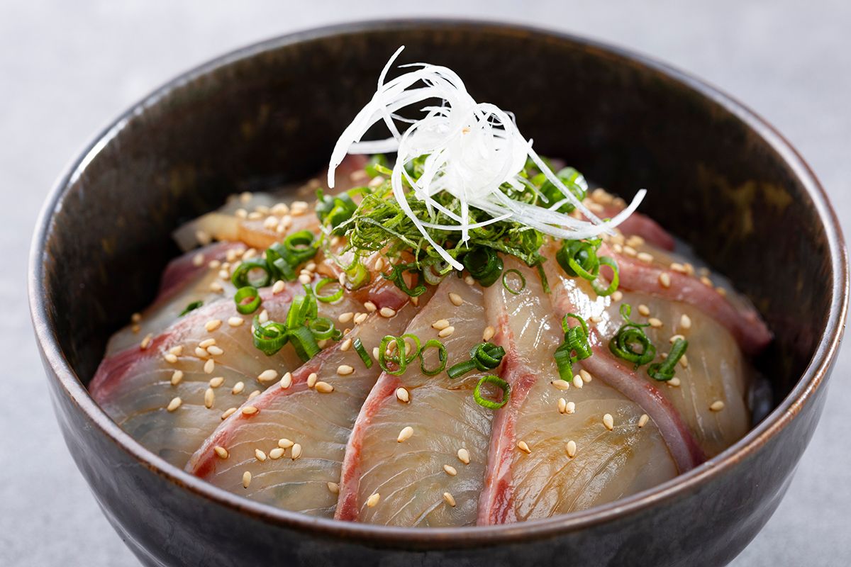 九十九島ヒラマサの漬け丼