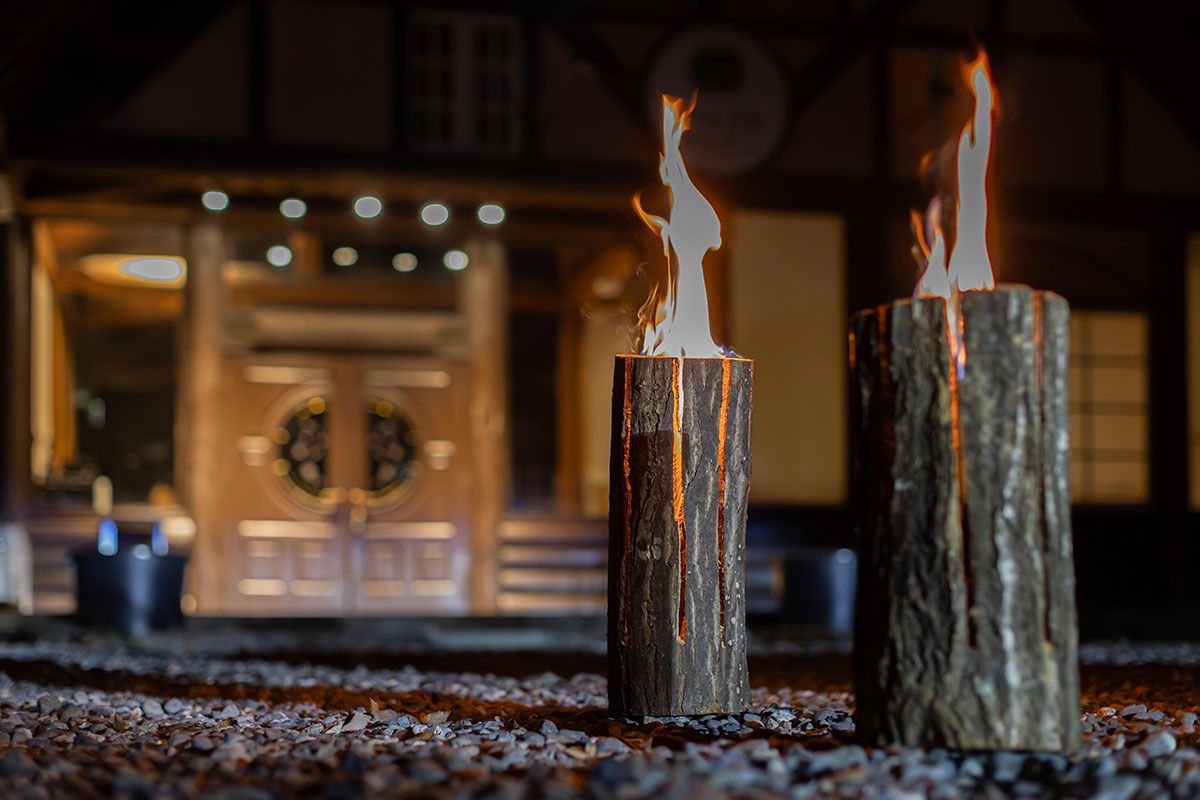 【屋外イベント】スウェーデントーチでマシュマロ焼き体験