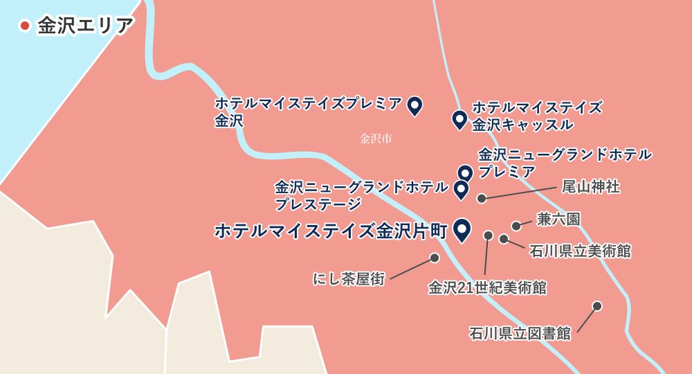金沢エリアMAP