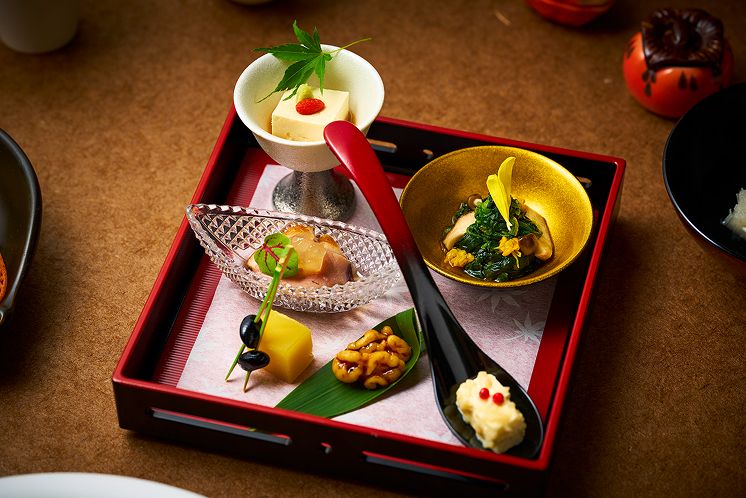 和食前菜盛り合わせ