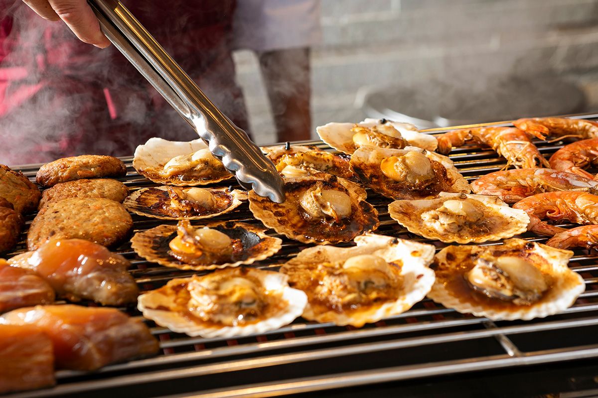 ディナービュッフェ（海鮮浜焼き）