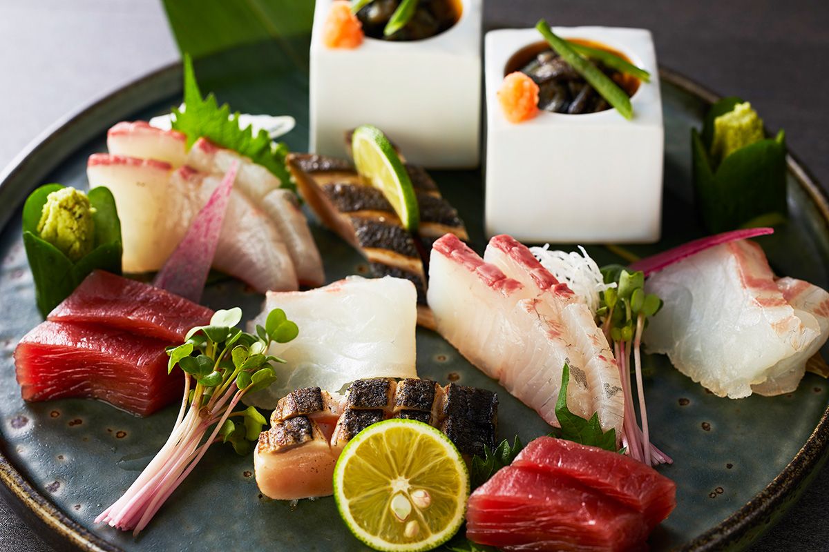 お造り 海の幸いろいろ