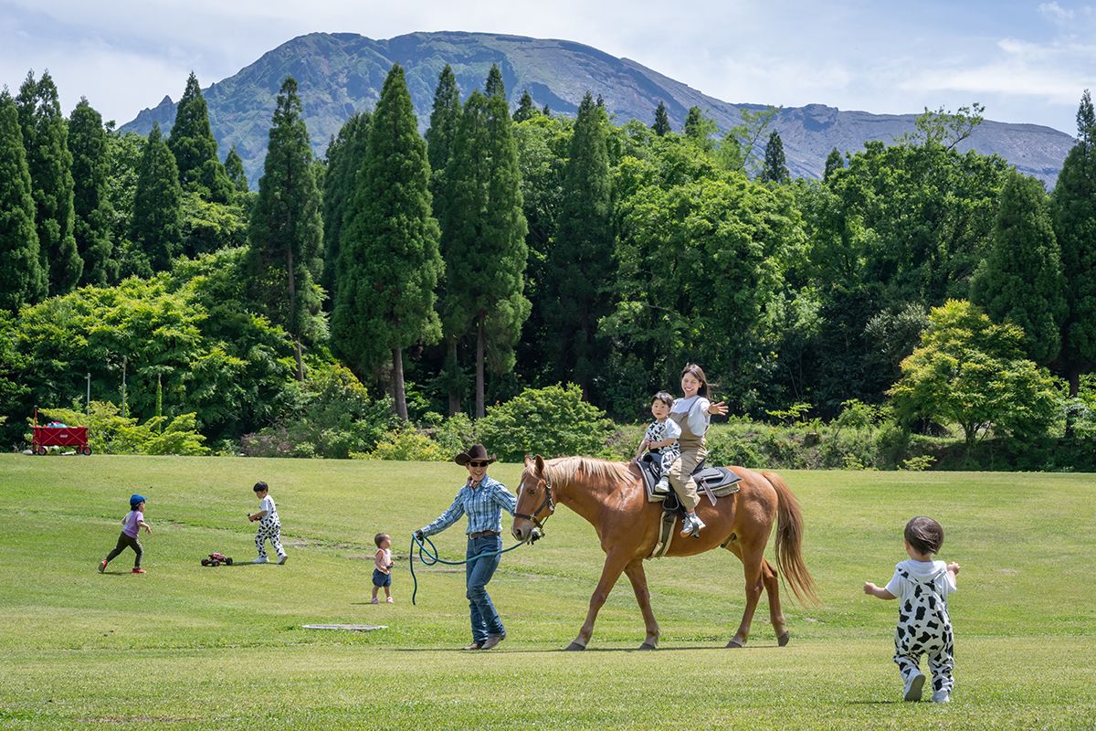 亀の井ホテル 阿蘇「乗馬体験」