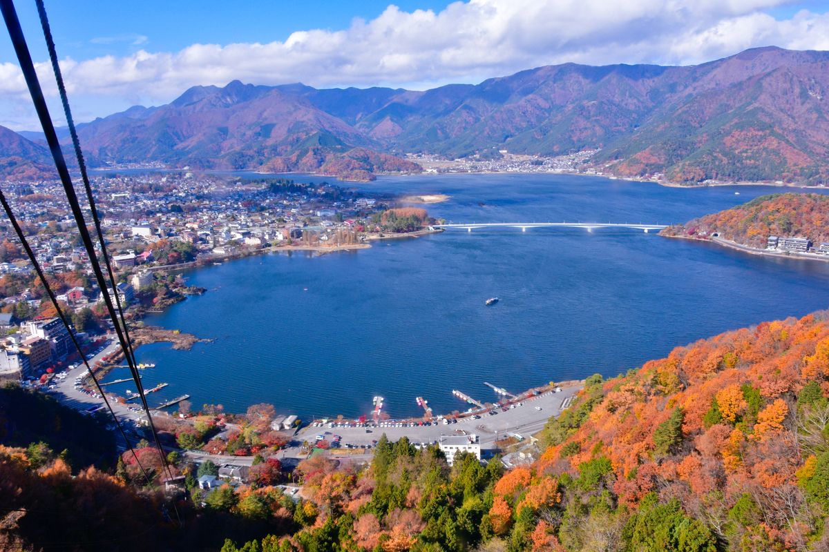 富士山全景索道