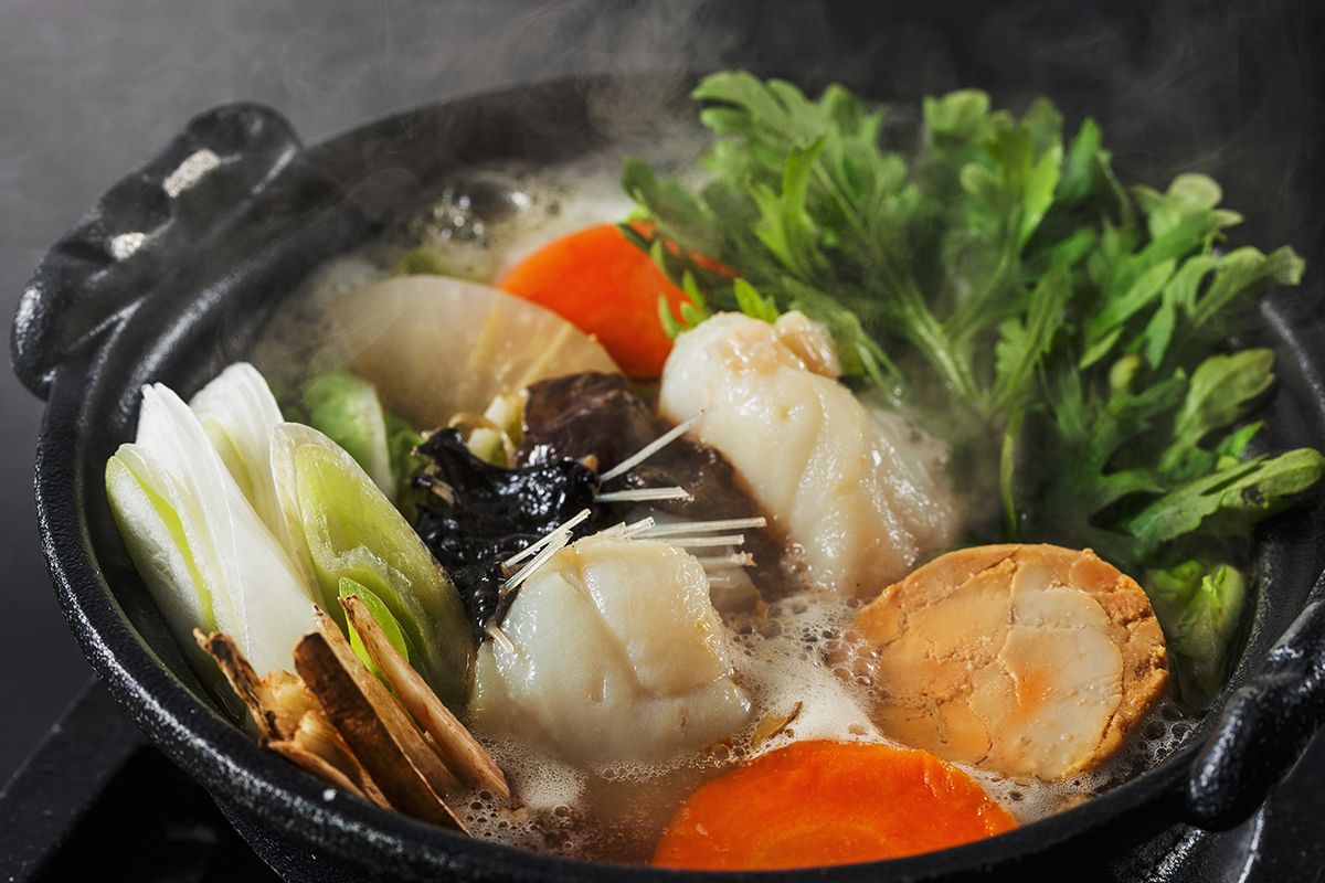 可以品尝到福岛冬季美味安康鱼火锅的“福岛会席”