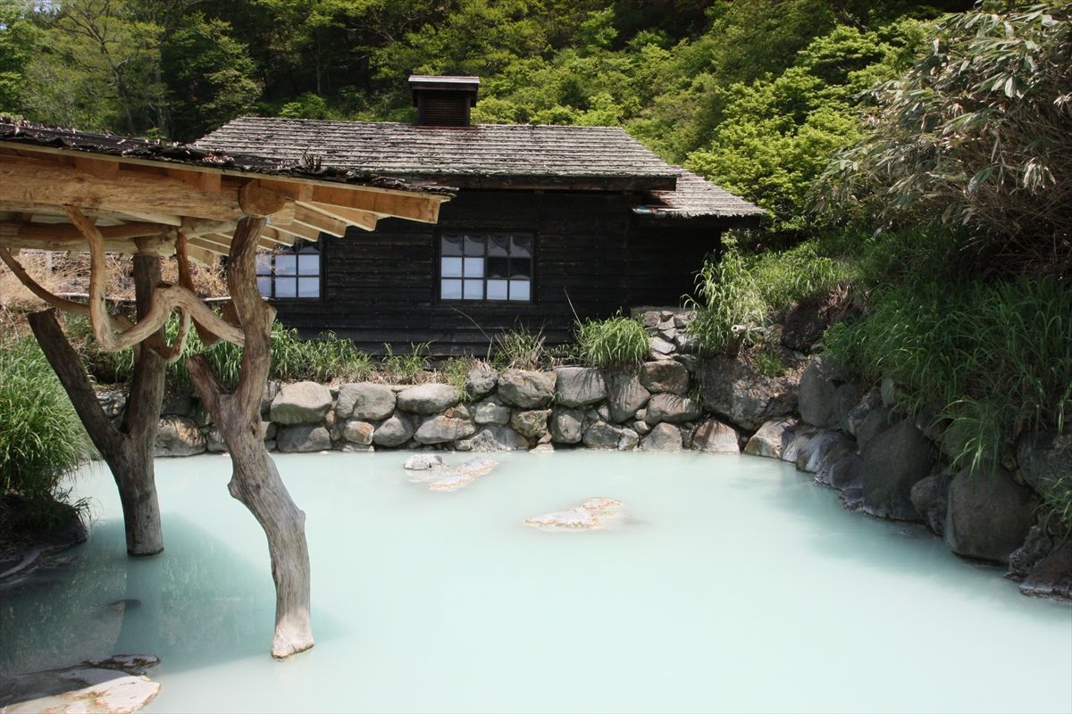 鶴が入っていたことから名付けられた「鶴の湯」