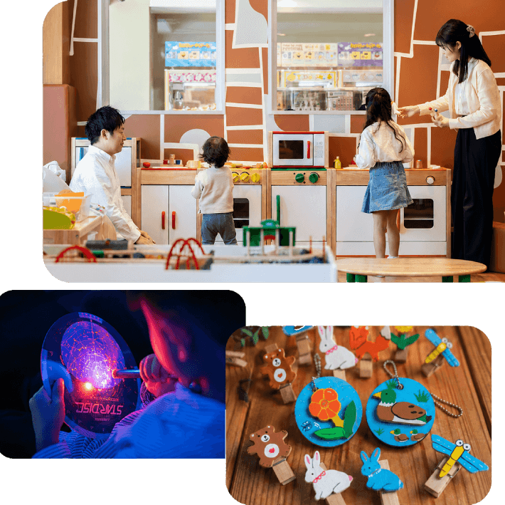 子どもも夢中になる体験