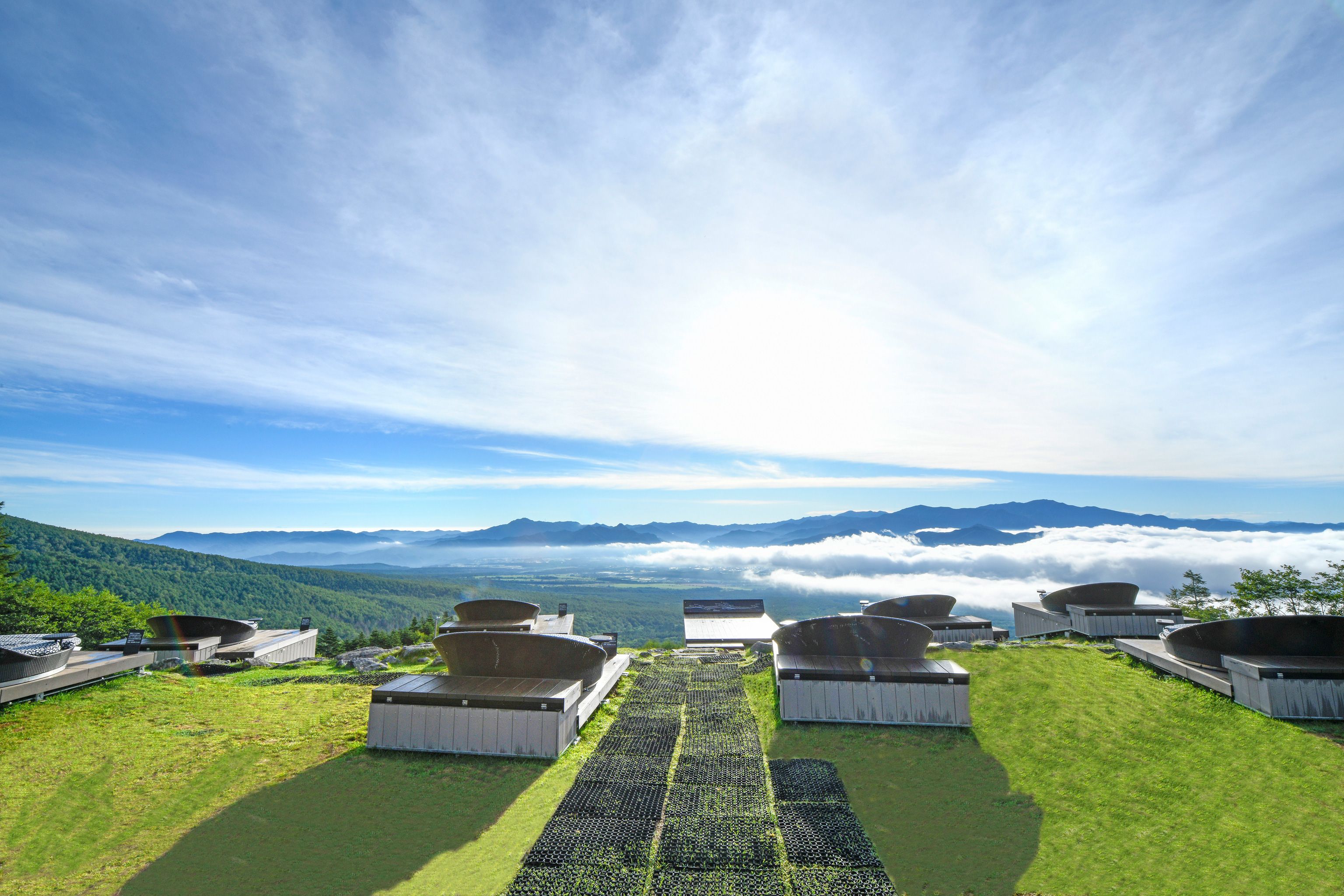 清里テラスからの絶景