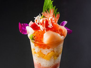 函館海鮮パフェ