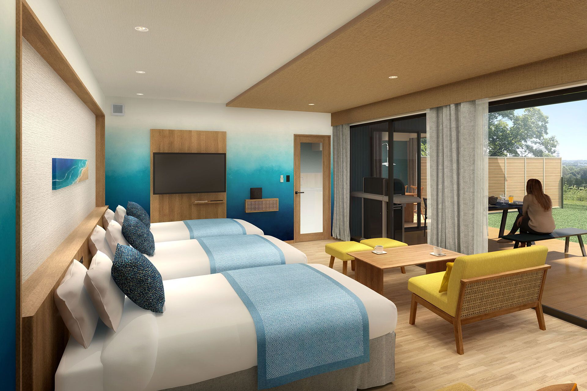 Renewal 01　－客室「ヒルサイドヴィラ」－