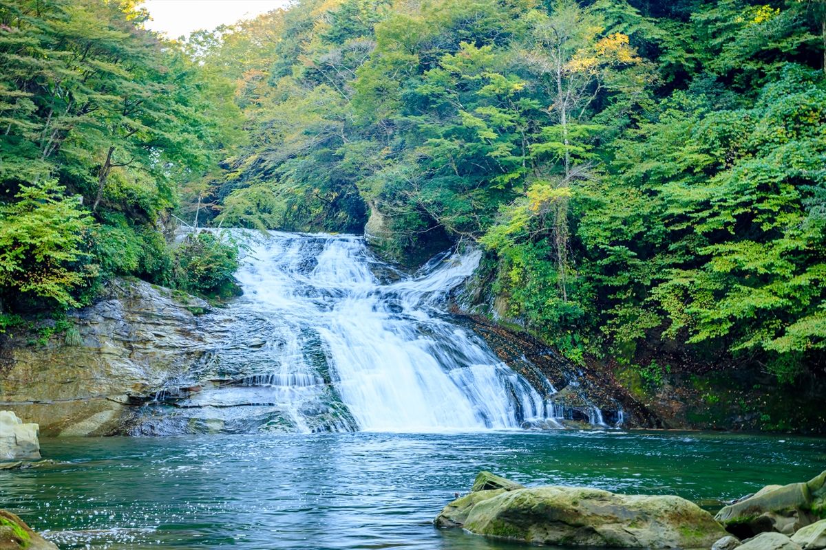 千葉県にある「粟又の滝（養老の滝）」