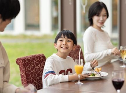 ゆったり過ごせるお席