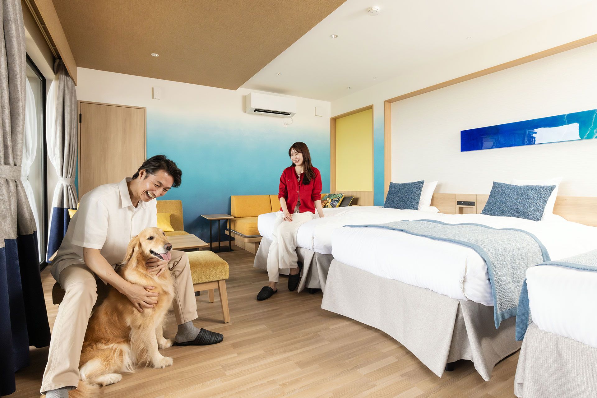 愛犬と過ごすプライベートヴィラ