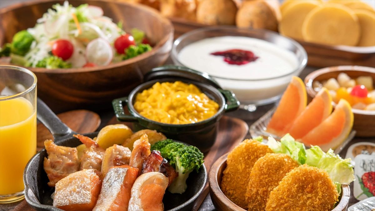 ホテルマイステイズ広島 平和公園前の「朝食ビュッフェ」