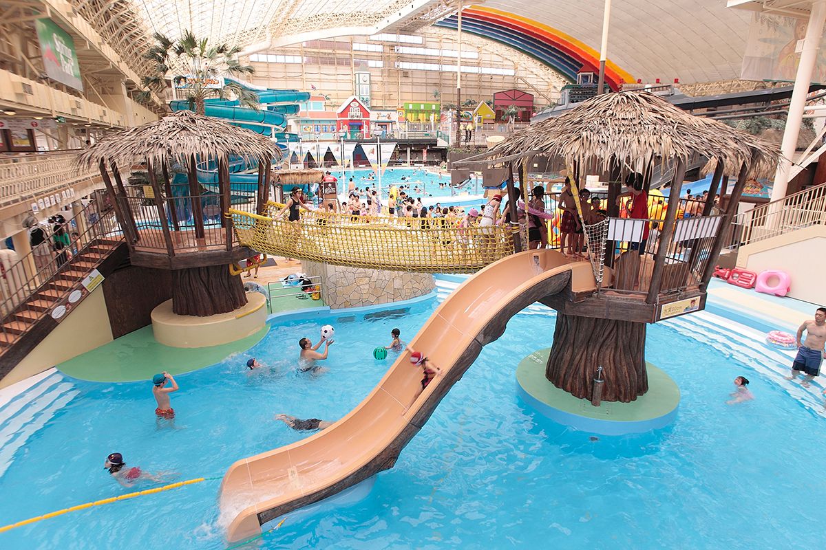 スパリゾートハワイアンズ「ウォーターパーク」