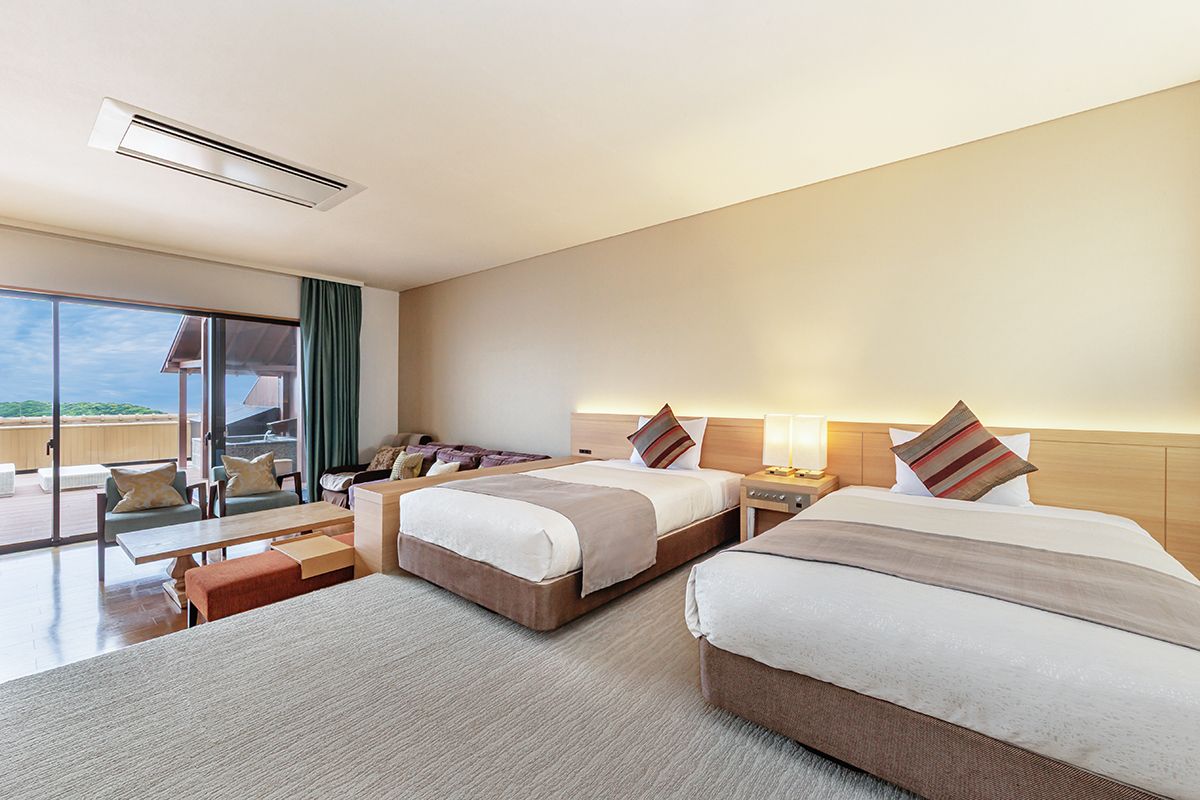 ホテルアルティア鳥羽「【最上階オーシャンビュー天然温泉露天風呂付】プレミアムツイン」