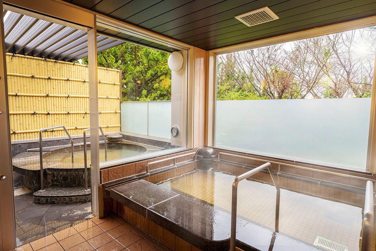 亀の井ホテル 彦根「貸切風呂」