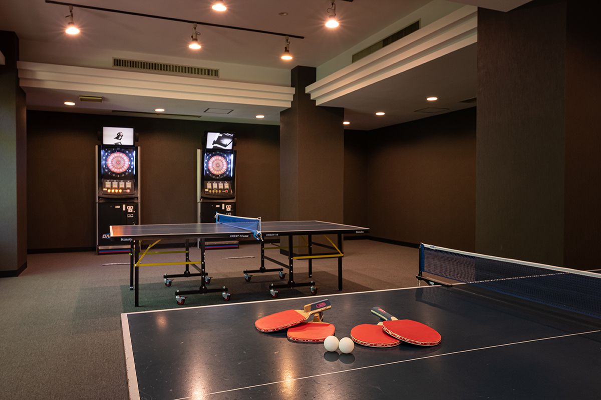 亀の井ホテル 日光湯西川 オールインクルーシブホテル「卓球場（アミューズメントコーナー）」