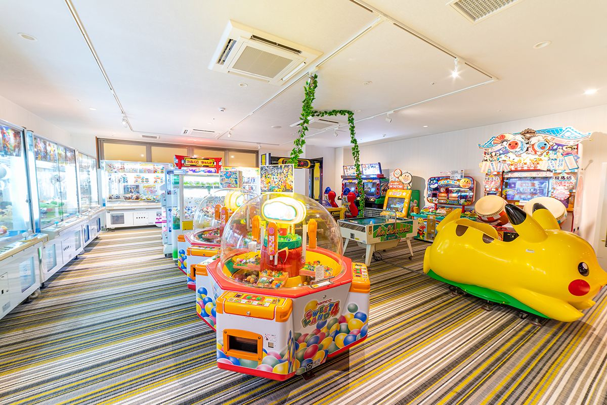 蓼科グランドホテル滝の湯「あすぶ処（ゲームコーナー）」