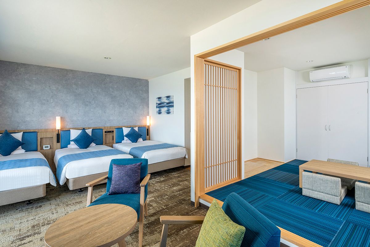 熱川オーシャンリゾート「コーナーデラックス和洋室」