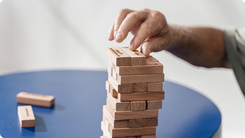 ジェンガやトランプで楽しむのんびり時間